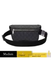 กระเป๋าคาดอก คาดเอว GUCCI BELT BAG WITH INTERLOCKING G (BLACK)