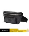 กระเป๋าคาดอก คาดเอว GUCCI BELT BAG WITH INTERLOCKING G (BLACK)