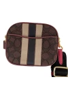 กระเป๋าสะพายข้าง COACH 7057 MINI DEMPSEY CAMERA BAG IN SIGNATURE JACQUARD WITH STRIPE AND COACH PATCH (IMTL6)