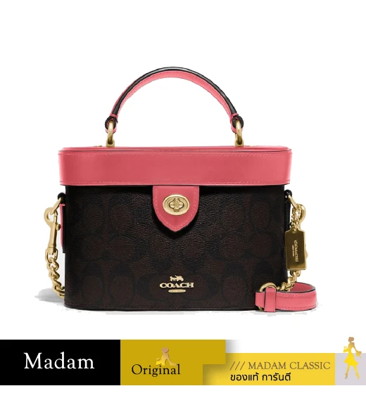 กระเป๋าสะพายข้าง COACH 78277 KAY CROSSBODY IN SIGNATURE CANVAS (QBR6K)				