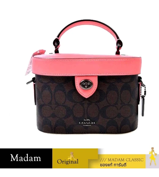 กระเป๋าสะพายข้าง COACH 78277 KAY CROSSBODY IN SIGNATURE CANVAS (QBR6K)				