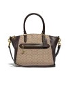 กระเป๋าสะพายข้าง COACH 79310 Elise Satchel In Signature Jacquard (GDPMW)