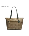 กระเป๋าสะพายไหล่ COACH 79609 GALLERY TOTE IN SIGNATURE CANVAS (IMRQE)