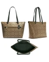 กระเป๋าสะพายไหล่ COACH 79609 GALLERY TOTE IN SIGNATURE CANVAS (IMRQE)