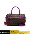 กระเป๋าสะพายข้าง COACH 83607 ROWAN SATCHEL IN SIGNATURE CANVAS (IMV7U)