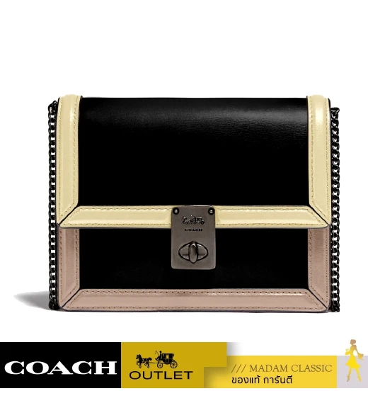 กระเป๋าสะพาย COACH 884 Hutton Belt Bag In Colorblock (V5TAP)