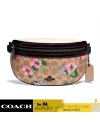 กระเป๋าคาดอก COACH 89300 Bethany Belt Bag In Signature Canvas With Blossom Print (V5PTQ) 