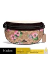 กระเป๋าคาดอก COACH 89300 Bethany Belt Bag In Signature Canvas With Blossom Print (V5PTQ) 