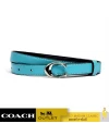 เข็มขัด COACH 89352 SIGNATURE BUCKLE BELT, 18MM (SVAQ)