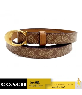 เข็มขัด 89402 SIGNATURE BUCKLE BELT (BKHSDL)