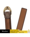 เข็มขัด 89402 SIGNATURE BUCKLE BELT (BKHSDL) SIZE:L