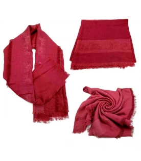 ผ้าพันคอ COACH 89793 HORSE AND CARRIAGE PRINT BORDER OVERSIZED SQUARE SCARF (CHE)