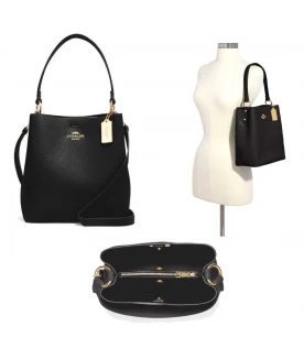 กระเป๋าสะพายข้าง COACH 91122 TOWN BUCKET BAG (IMLON)
