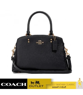 กระเป๋าสะพาย COACH 91146 MINI LILLIE CARRYALL (IMBLK)