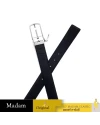 เข็มขัด COACH 91309 SKINNY BUCKLE CUT-TO-SIZE REVERSIBLE DRESS BELT, 32MM (SVFD2)