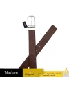 เข็มขัด COACH 91309 SKINNY BUCKLE CUT-TO-SIZE REVERSIBLE DRESS BELT, 32MM (SVFD2)