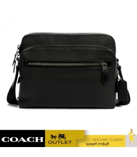 กระเป๋าสะพายข้าง COACH 91484 WEST CAMERA BAG (QBBK)