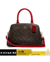 กระเป๋าสะพาย COACH 91494 MINI LILLIE CARRYALL IN SIGNATURE CANVAS (IMRVQ)  