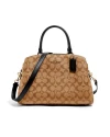 กระเป๋าสะพายข้าง COACH 91495 LILLIE CARRYALL IN SIGNATURE CANVAS (IMDQC) NEW!