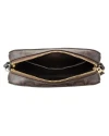 กระเป๋าสะพายข้าง COACH 91677 MINI CAMERA BAG IN SIGNATURE CANVAS(IMAA8) 