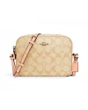 กระเป๋าสะพาย COACH 91677 MINI CAMERA BAG IN SIGNATURE CANVAS (IMTYF)