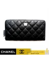 กระเป๋าสตางค์ CHANEL ZIPPY WALLET BLACK CAVIAR SHW