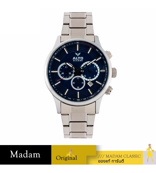 นาฬิกา ALTO ALT-ED01-NV TRACKELITE CHRONO DATE 44 MM,NAVY BLUE	