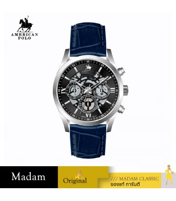 นาฬิกา AMERICAN POLO APBKBK112G AMERICAN 112G 43 MM.,NAVY BLUE / BLACK