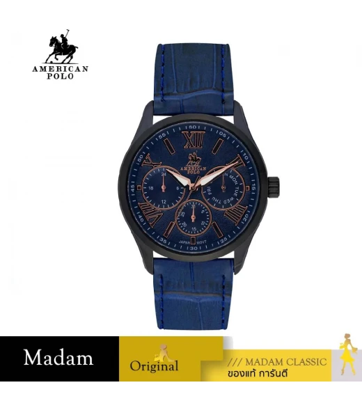 นาฬิกา AMERICAN POLO APBKBL108G AMERICAN 108G 42 MM.,NAVY BLUE นาฬิกา AMERICAN POLO APBKBL108G AMERICAN 108G 42 MM.,NAVY BLUE