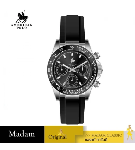 นาฬิกา AMERICAN POLO APSBKBK111G AMERICAN 111G 40 MM.,BLACK / BLACK นาฬิกา AMERICAN POLO APSBKBK111G AMERICAN 111G 40 MM.,BLACK / BLACK