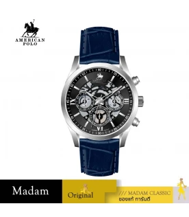 นาฬิกา AMERICAN POLO APSSBK112G AMERICAN 112G 43 MM.,NAVY BLUE / BLACK