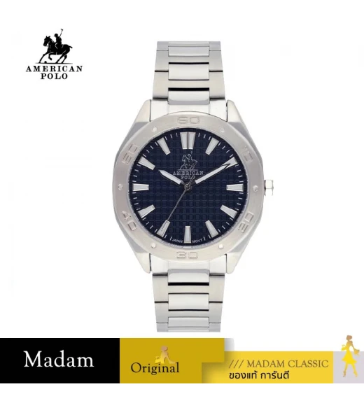 นาฬิกา AMERICAN POLO APSSBL120G AMERICAN 120G 40 MM.,NAVY BLUE นาฬิกา AMERICAN POLO APSSBL120G AMERICAN 120G 40 MM.,NAVY BLUE