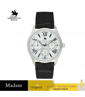 นาฬิกา AMERICAN POLO APSSWBK108G AMERICAN 108G 42 MM.,BLACK / WHITE