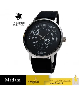 นาฬิกา US Master Polo Club นาฬิกาข้อมือ AS14.247-IPBK