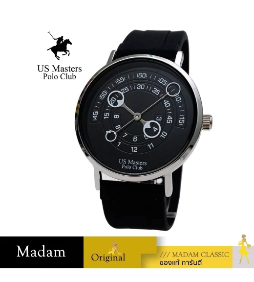 นาฬิกา US Master Polo Club นาฬิกาข้อมือ AS14.247-IPBK