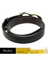 เข็มขัด COACH C1725 SIGNATURE BUCKLE BELT, 25MM (IMBLKL) SIZE: L