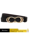 เข็มขัด COACH C1725 SIGNATURE BUCKLE BELT, 25MM (IMBLKL) SIZE: L