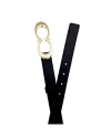 เข็มขัด COACH C1725 SIGNATURE BUCKLE BELT, 25MM (IMBLKS)