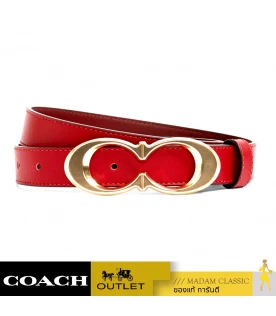 เข็มขัด COACH C1725 SIGNATURE BUCKLE BELT, 25MM (IMF8QL)