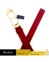 เข็มขัด COACH C1725 SIGNATURE BUCKLE BELT, 25MM (IMF8QXL) SIZE:XL