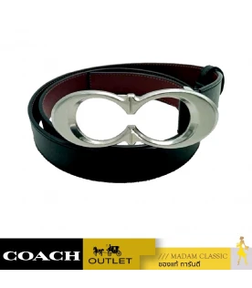 เข็มขัด COACH C1725 SIGNATURE BUCKLE BELT, 25 MM (SVO2DL)