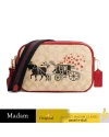 กระเป๋าสะพายข้าง COACH C2180 LUNAR NEW YEAR JES CROSSBODY IN SIGNATURE CANVAS WITH OX AND CARRIAG (IMOT4)