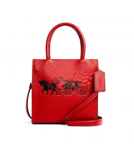 COACH C2184 LUNAR NEW YEAR MINI CALLY CROSSBODY WITH OX AND CARRIAGE (IMFFL)