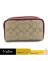 กระเป๋า COACH C2257 LUNAR NEW YEAR SMALL BOXY COSMETIC CASE IN SIGNATURE CANVAS WITH OX AND CARRIAGE (IMOT4)