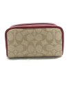 กระเป๋า COACH C2257 LUNAR NEW YEAR SMALL BOXY COSMETIC CASE IN SIGNATURE CANVAS WITH OX AND CARRIAGE (IMOT4)