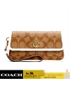 กระเป๋าคล้องมือ COACH C2299 ORIGINALS WRISTLET IN SIGNATURE CANVAS (IMDJ8)