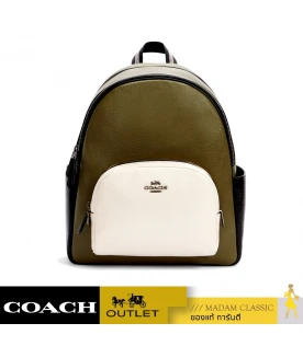 กระเป๋าเป้ COACH C2797 COURT BACKPACK IN COLORBLOCK (QBRO5)
