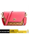 กระเป๋าสะพายข้าง COACH C2816 KARLEE CROSSBODY IN SIGNATURE CANVAS (IMD9S)