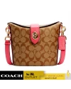 กระเป๋าสะพายข้าง COACH C2817 ADDIE CROSSBODY IN SIGNATURE CANVAS (IMD9S)