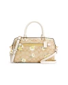 COACH C2849 ROWAN SATCHEL IN SIGNATURE CANVAS WITH DAISY PRINT  (IMOTV)